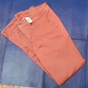 Maurices mauve jeggings S-R